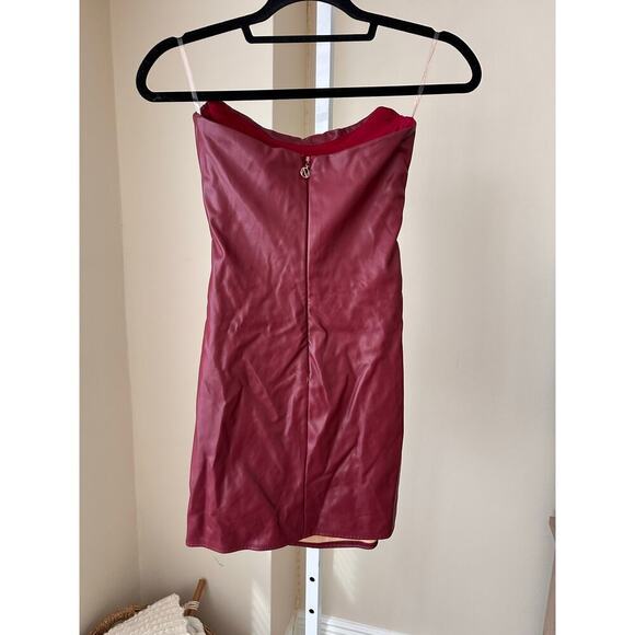 Nookie Revolve Leona Faux Leather Mini Dress size XS - Picture 6 of 8
